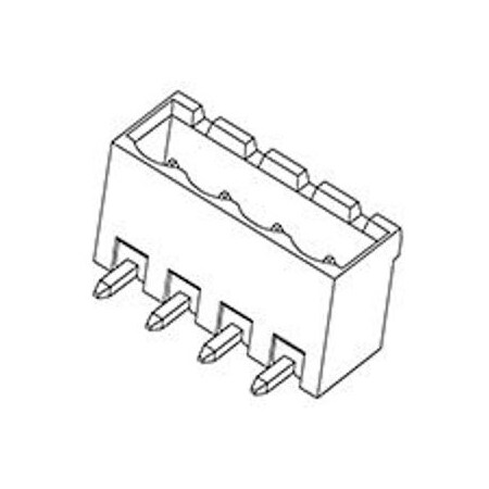 Molex Pluggable Terminal Blocks 5.0Mm Euro Header Ra Header Ra Blk 14Ckt 395221014